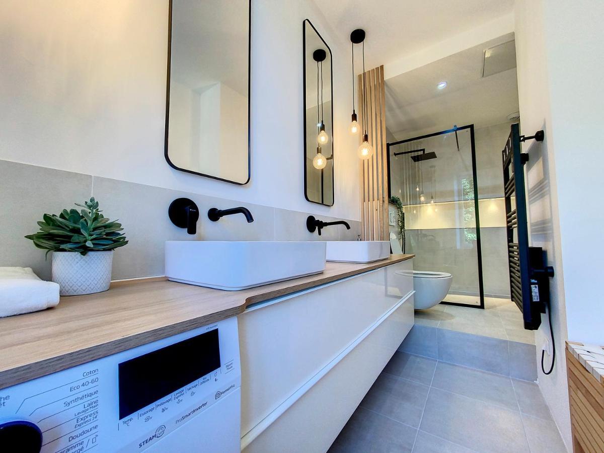 Appartchic - Appartement Standing - Plein Centre & Parking Prive Креон Экстерьер фото