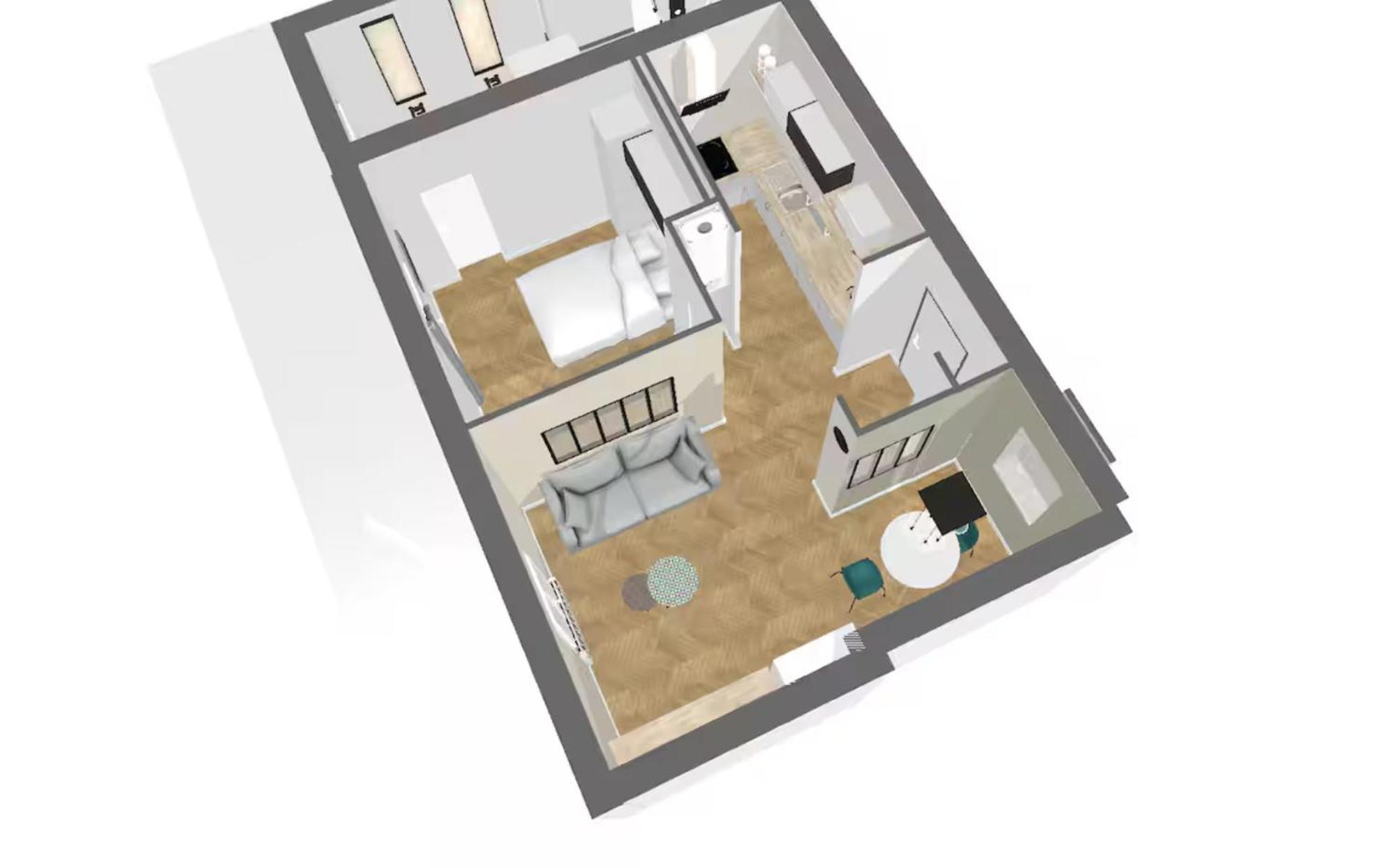 Appartchic - Appartement Standing - Plein Centre & Parking Prive Креон Экстерьер фото